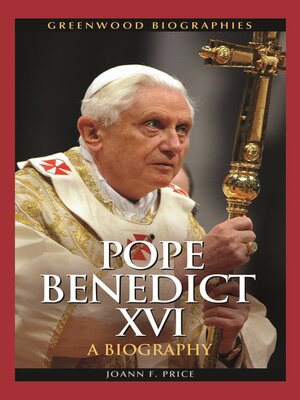 cover image of Pope Benedict XVI